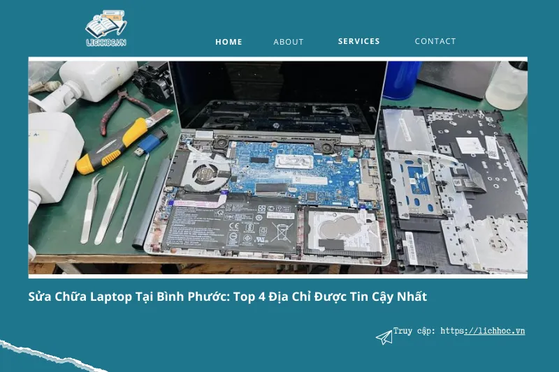 Top 4 địa chỉ sửa chữa laptop uy tín ở Bình Phước: Khắc phục mọi sự cố