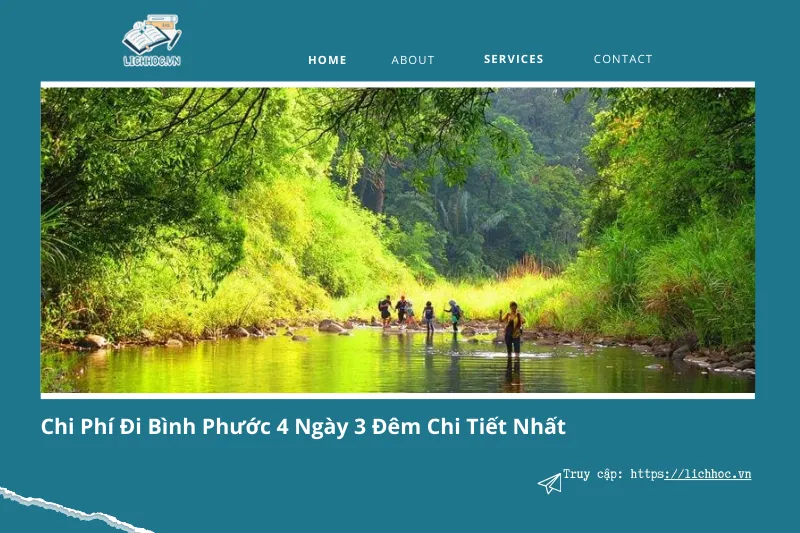 Chi phí đi Bình Phước 4 ngày 3 đêm: Kinh nghiệm tiết kiệm nhất